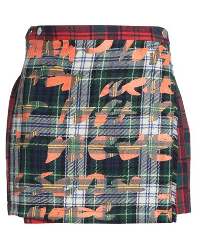 Shop Rave Review Woman Mini Skirt Emerald Green Size 4 Recycled Wool