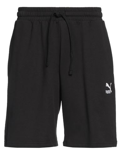Shop Puma Man Shorts & Bermuda Shorts Black Size Xxl Cotton, Polyester