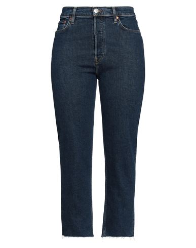 Re/done Woman Jeans Blue Size 29 Cotton, Polyester, Elastane