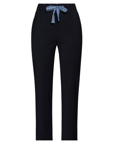 Shop Ps By Paul Smith Ps Paul Smith Woman Pants Midnight Blue Size 8 Wool, Polyamide, Elastane