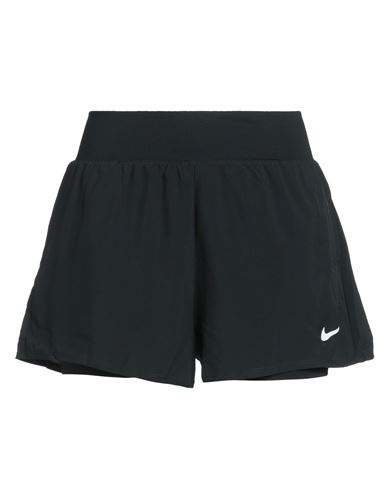Shop Nike Woman Shorts & Bermuda Shorts Black Size Xs Polyester, Elastane
