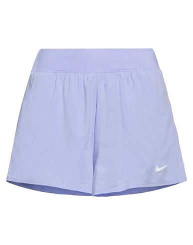 Shop Nike Woman Shorts & Bermuda Shorts Light Purple Size L Polyester, Elastane