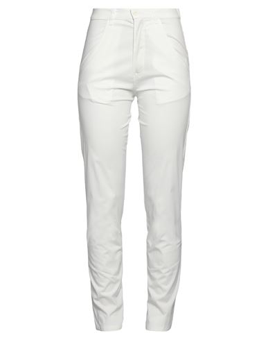 Shop Soho-t Woman Pants White Size Xs Cotton, Polyamide, Elastane
