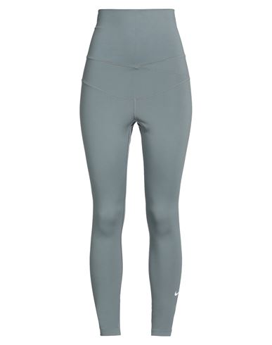 Shop Nike Woman Leggings Grey Size Xl Polyester, Elastane