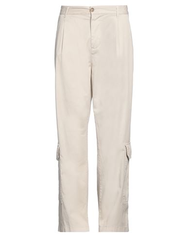 Shop Imperial Man Pants Beige Size 32 Cotton, Elastane