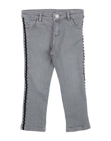 Tartine Et Chocolat Toddler Girl Jeans Grey Size 6 Cotton, Elastane In Grey