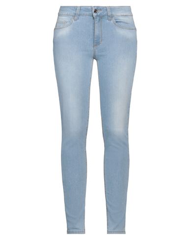 Liu •jo Woman Jeans Blue Size 30w-30l Cotton, Elastane In Blue