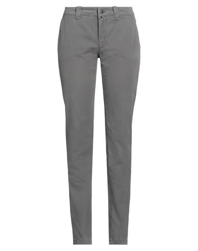 Shop Drykorn Woman Pants Lead Size 27w-34l Cotton In Grey