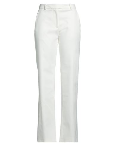 Eleventy Woman Pants White Size 10 Cotton In White