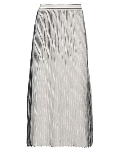 Missoni Woman Midi Skirt White Size 6 Viscose, Polyester, Cotton, Polyamide
