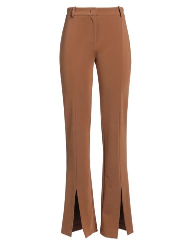 Pinko Woman Pants Cocoa Size 4 Polyimide, Viscose, Elastane In Brown