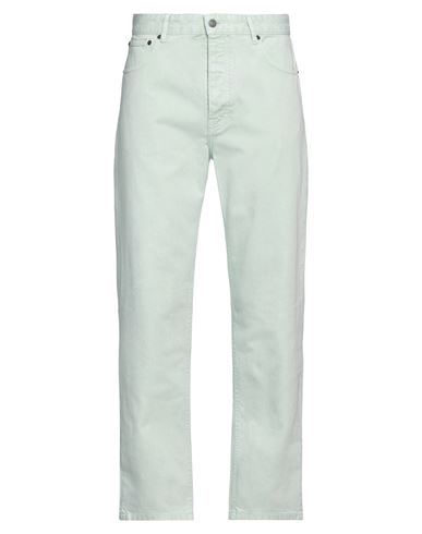 Ami Alexandre Mattiussi Man Jeans Light Green Size 33 Cotton