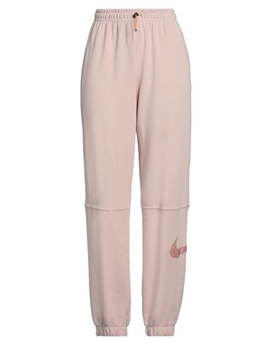 Shop Nike Woman Pants Pink Size Xl Cotton, Polyester