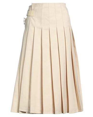 Shop Golden Goose Woman Midi Skirt Sand Size S Polyester In Beige