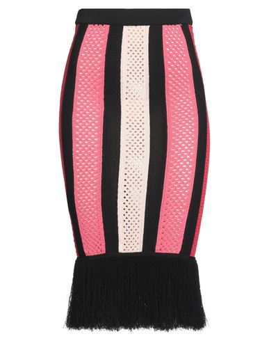 Shop Pinko Woman Midi Skirt Fuchsia Size Xs Viscose, Polyamide