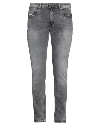 Shop Diesel Man Jeans Grey Size 34w-30l Cotton, Elastane