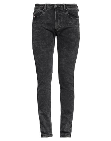 Shop Diesel Man Jeans Black Size 34w-32l Cotton, Elastane