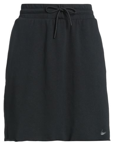 Shop Nike Woman Mini Skirt Black Size M Cotton, Polyester