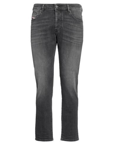 Shop Diesel Man Jeans Black Size 34w-30l Cotton, Elastane