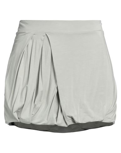 Shop Annarita N Woman Mini Skirt Grey Size 8 Viscose, Elastane