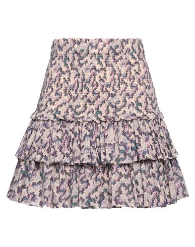 Isabel Marant Woman Mini Skirt Blush Size 10 Cotton In Pink