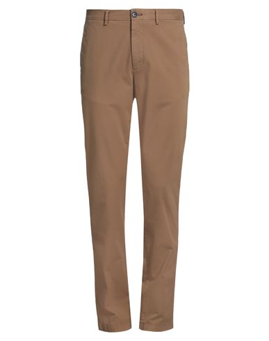 Shop Ps By Paul Smith Ps Paul Smith Man Pants Camel Size 30 Cotton, Elastane In Beige