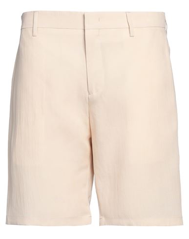 Shop Paul Smith Man Shorts & Bermuda Shorts Beige Size 34 Linen