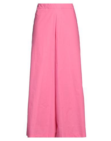 Roberto Collina Woman Pants Fuchsia Size M Cotton In Pink