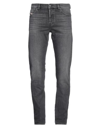 Shop Diesel Man Jeans Black Size 34w-32l Cotton, Polyester, Elastane
