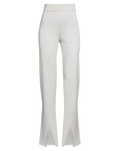 Liviana Conti Woman Pants Off White Size 6 Viscose, Polyester, Polyamide, Metallic Fiber