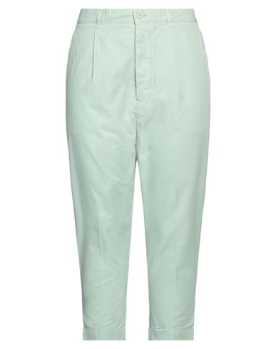 Shop Ami Alexandre Mattiussi Woman Pants Light Green Size M Cotton