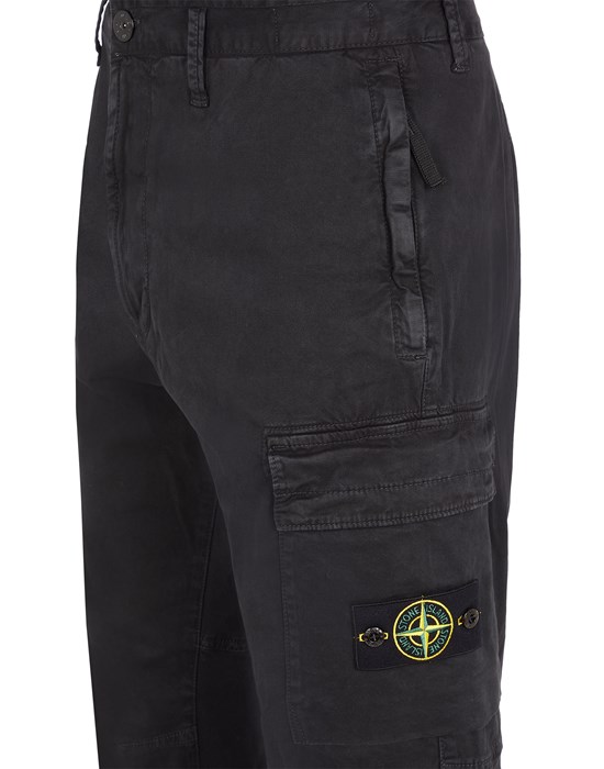 Stone Island Quilted Trousers in Green for Men