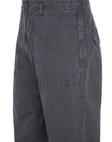 312WA 'OLD' TREATMENT TROUSERS Stone Island Men - Official Online