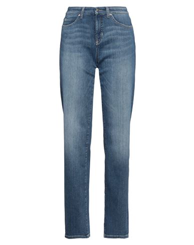 Shop Cambio Woman Jeans Blue Size 14 Cotton, Lyocell, Elastomultiester, Elastane