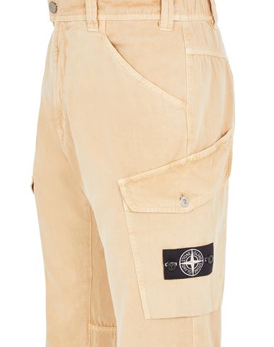 320T1 PANAMA TINTO TERRA TROUSERS Stone Island メンズ -Stone 