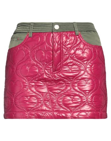 Andersson Bell Woman Mini Skirt Fuchsia Size 6 Nylon In Pink