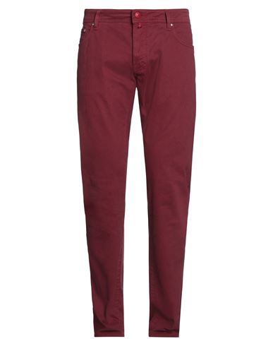 Jacob Cohёn Man Pants Red Size 36 Cotton, Elastane