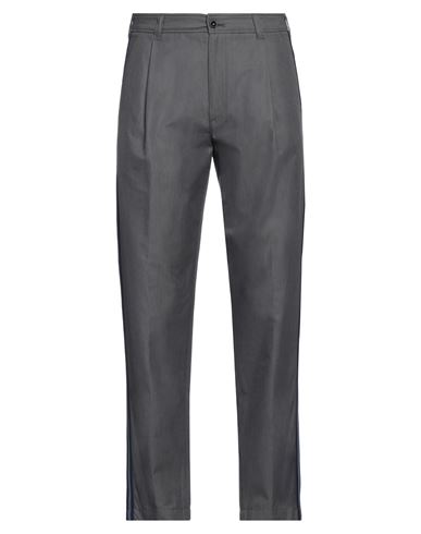 Drumohr Man Pants Grey Size 32 Cotton In Gray