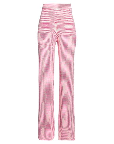 Shop Missoni Woman Pants Fuchsia Size 8 Viscose, Polyamide In Pink
