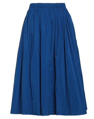 Red Valentino Woman Midi Skirt Blue Size 4 Polyester