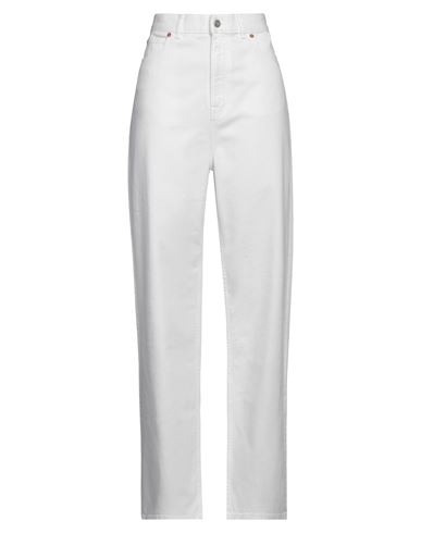 Valentino Garavani Woman Jeans White Size 28 Cotton