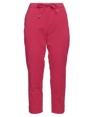 Max Mara Woman Pants Fuchsia Size 6 Cotton, Elastane In Pink