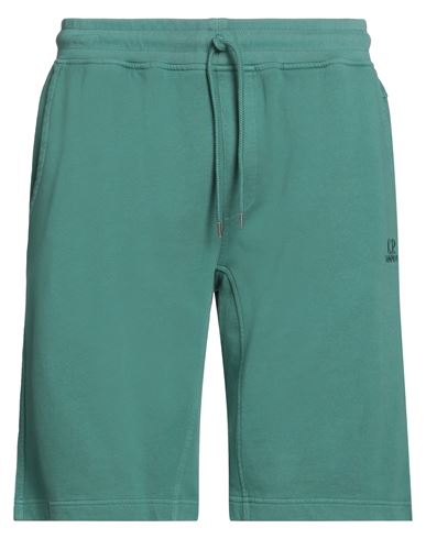 C.p. Company C. P. Company Man Shorts & Bermuda Shorts Green Size Xxl Cotton