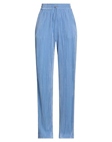 Pantalones Mujer Azul pastel 38 Mujer