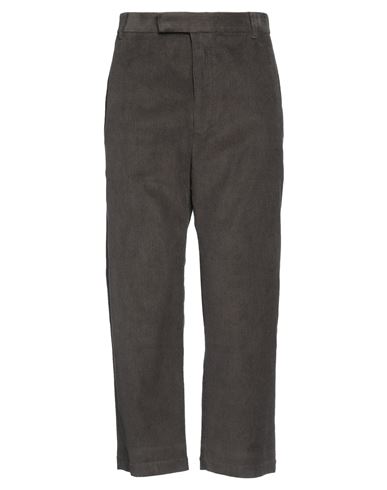 Shop Thom Browne Man Pants Dark Green Size 4 Cotton, Polyester