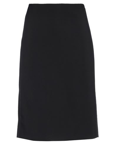 Versace Woman Midi Skirt Black Size 8 Viscose, Elastane, Polyamide