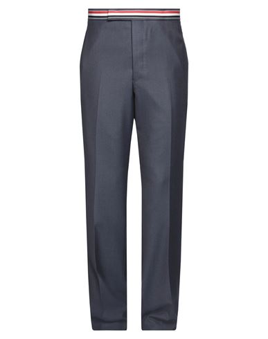 Thom Browne Man Pants Midnight Blue Size 1 Wool