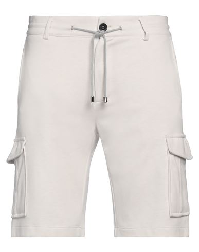 Luigi Borrelli Napoli Man Shorts & Bermuda Shorts Off White Size 34 Cotton