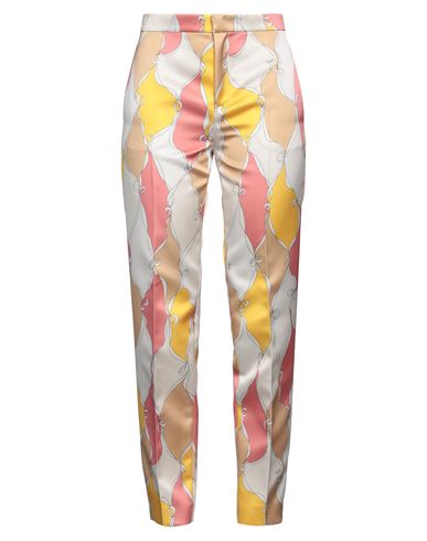 Pucci Woman Pants Coral Size 6 Polyester In Red