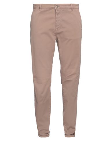 Shop Gaudì Man Pants Light Brown Size 38 Cotton, Elastane In Beige